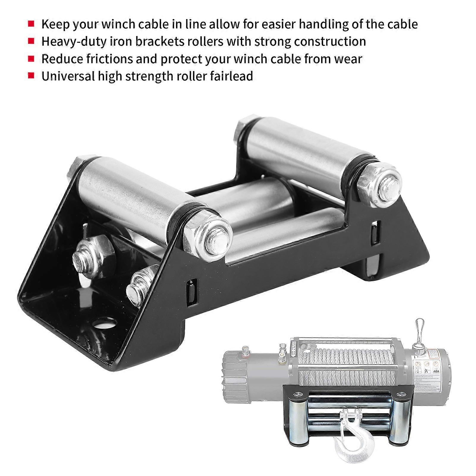 Ράουλο καλωδίου Side-by-Side για βαρούλκο, βαρέως τύπου, διάμετρος οπών 125mm/5in, γενικής χρήσης