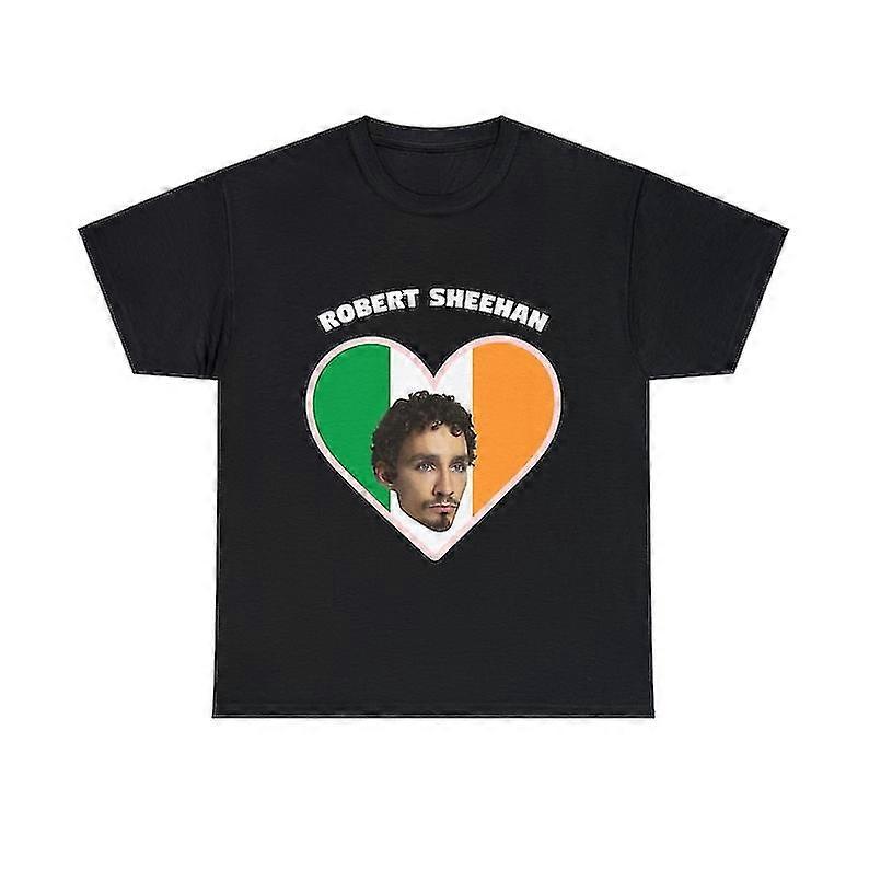 Robert Sheehan Irish Heart Tshirt-IoI100
