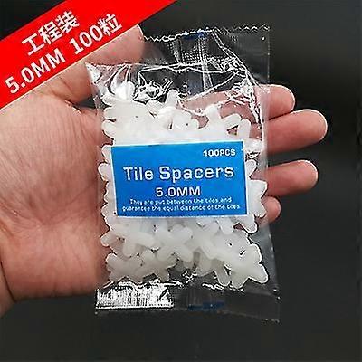 100pcs 1mm 2mm cross tile leveling system ceramic floor spacers 100 pcs