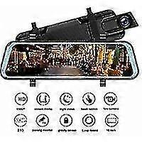 CookieD 10 Specificaties retrovisore Dashcam e telecamera di backup con GPS, visione notturna, sensore G