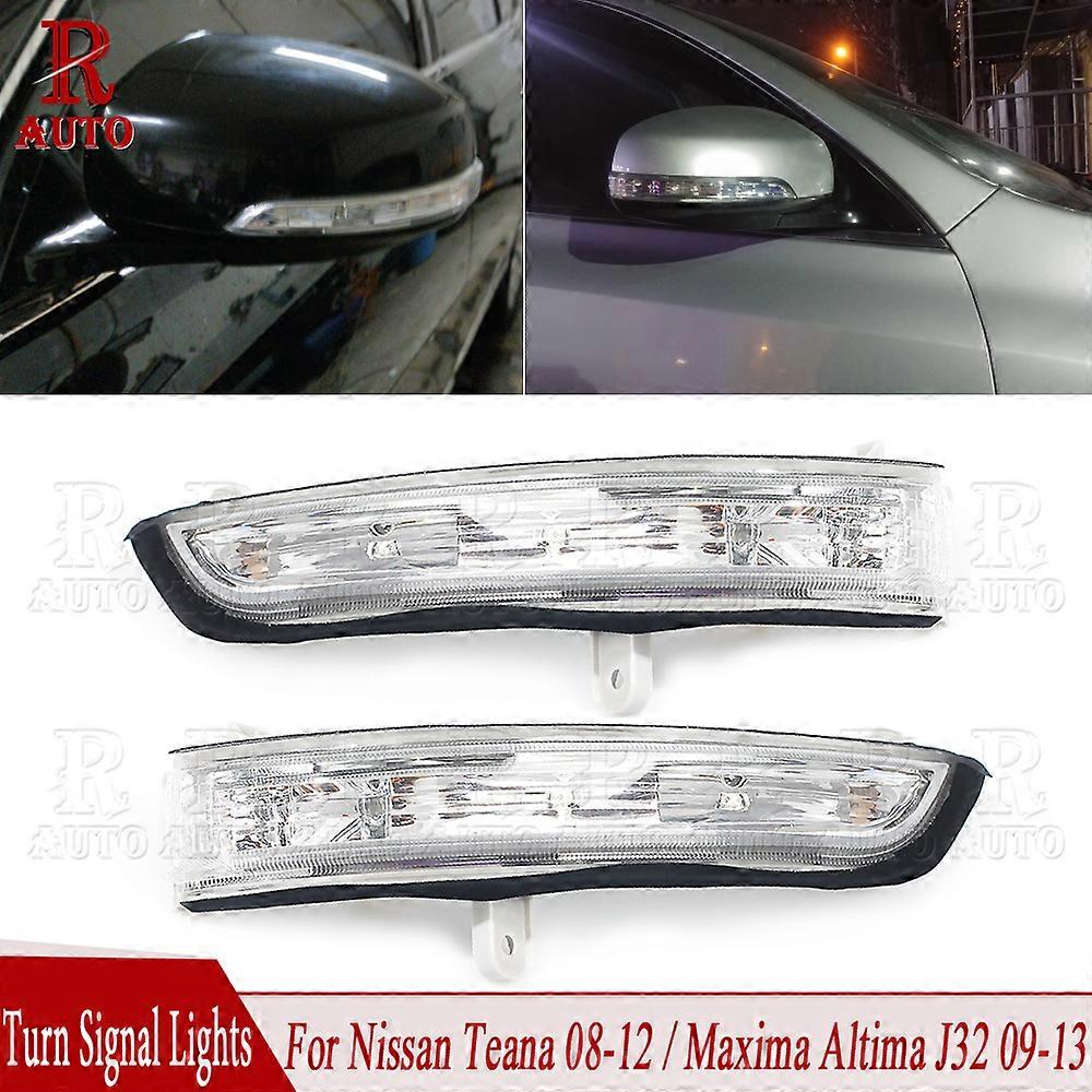LED Car Front View Mirror Side Turn Signal Light Indicator For Nissan Teana 2008-2012 Maxima Altima J32 2009 2010 2011 202 2013