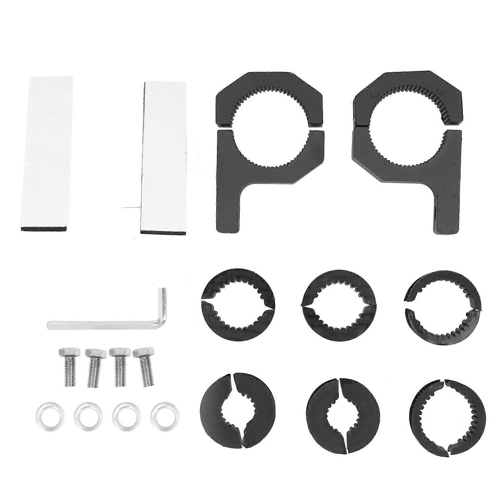 4 STKS 25?40mm Bull Bar Clamp Beugel Clip Pijp Houder Crash Guard Buis Voor Auto Modificatie YEMAA