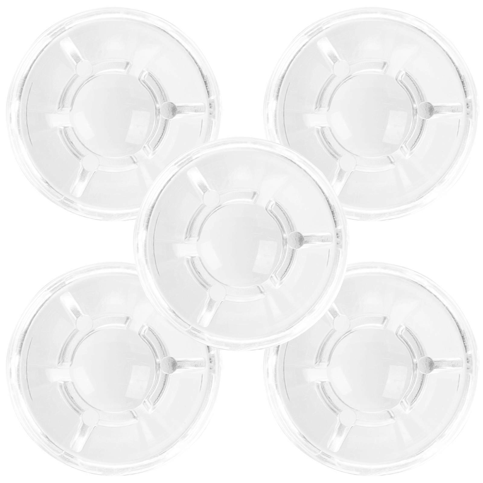5 st gitarr fotpedal toppers gitarr fotspik plast effektpedal skyddskåpa