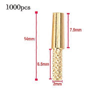 1000 قطعة مختبر الأسنان النحاس دبوس مسمار النحاس المستخدمة في Pindex البلاستيك المجلس دبوس Diamter 3MM كربيد الحفر للدبوس