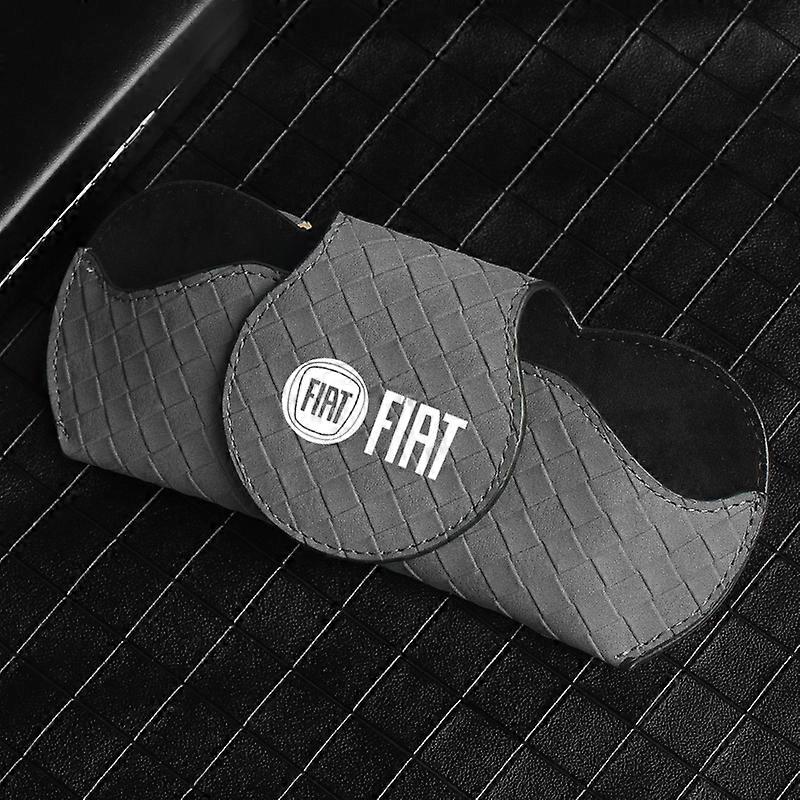 Car Glasses Organizer Sun Visor Card Holder Storage Accessories For FIAT 500 Abarth Punto Tipo Panda Ducato Stilo Fiorino Doblo