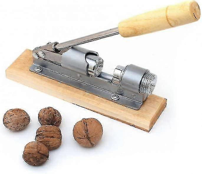 Nutcracker In Nostalgic Design Stainless Steel Nutcracker With Lever Function; Nut Opening Adjustable In Size And Power.