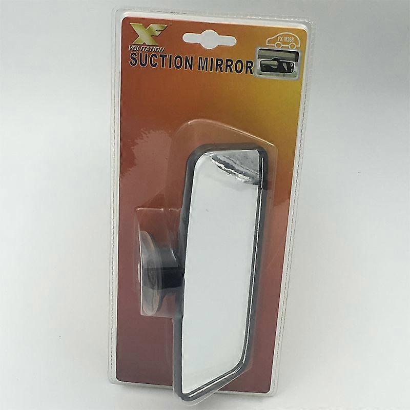 Universal interior mirror for car, PVC suction cup without 360 rotation, auxiliary automotive parts