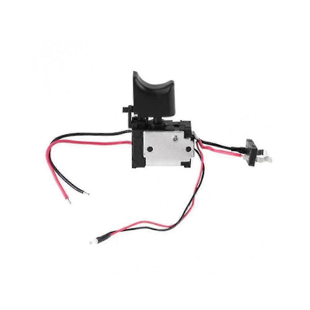 Dc7.2-24v Electric Drill Switch Cordless Drill Speed Control Button Trigger Light Parts For