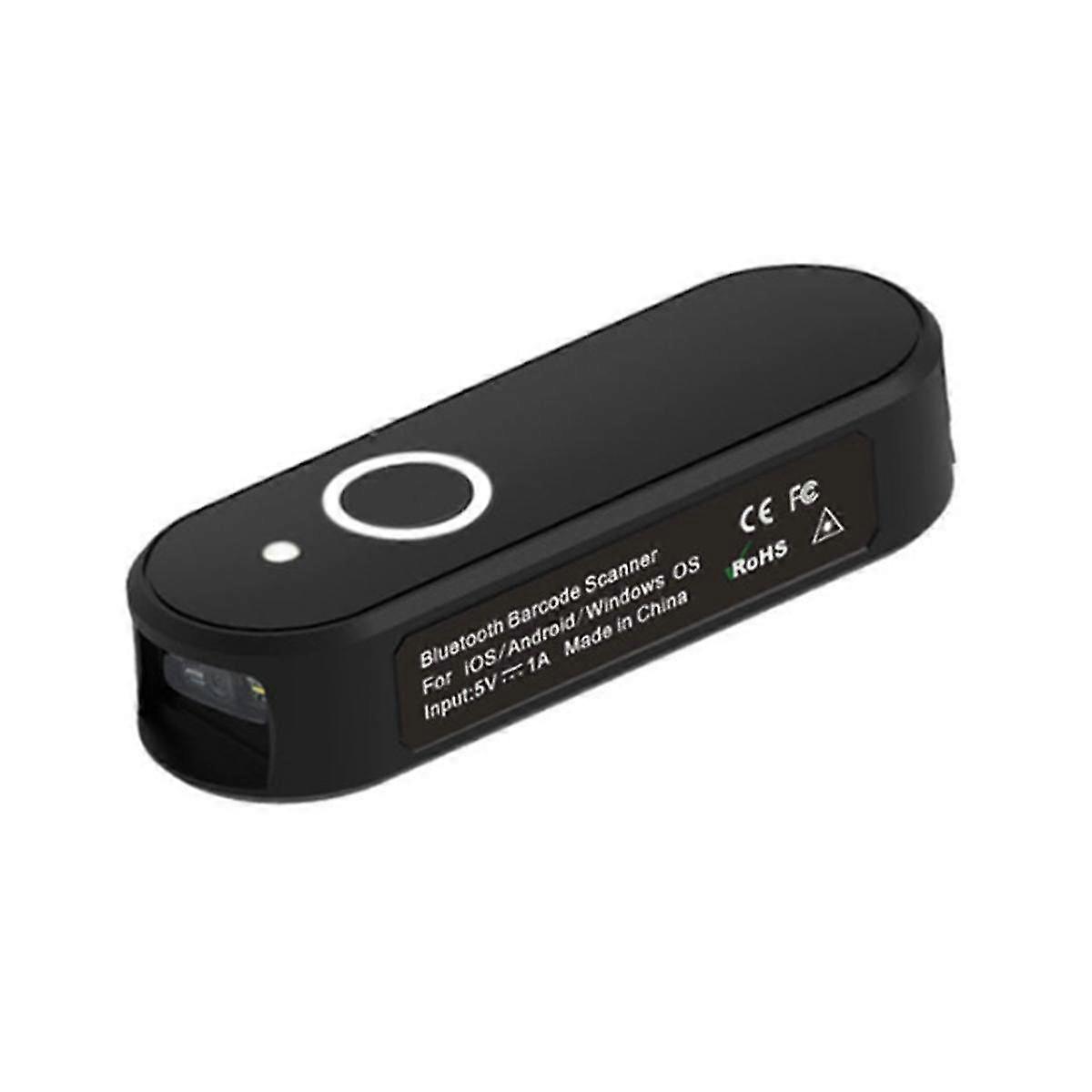 Mini Barcode Scanner Usb Bluetooth 2.4g Wireless 1d 2d Qr Pdf417 Código de barras para Android Tablets PC (k4