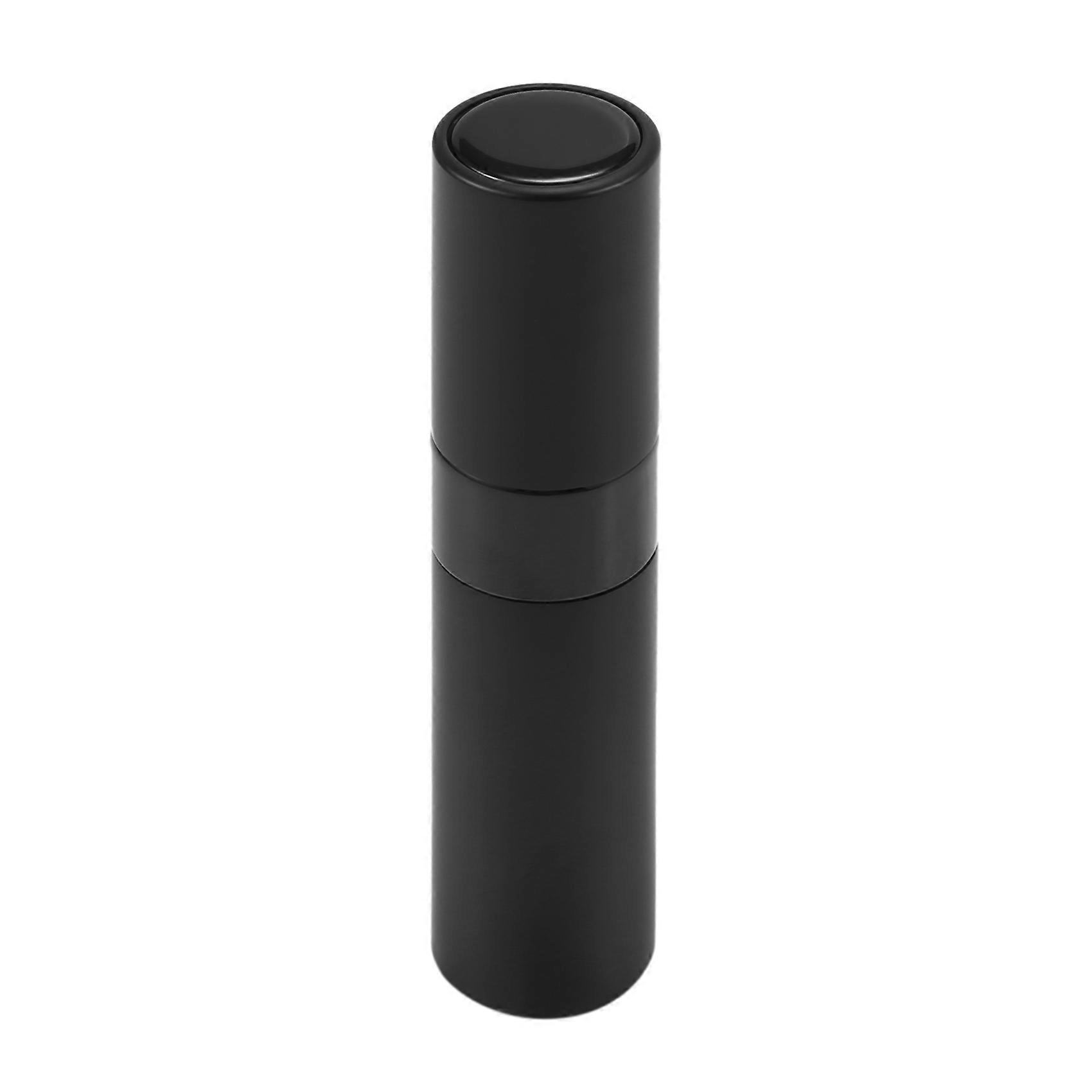 8 ml Portable Travel Mini Bottle Refillable Empty Perfume Atomizer - Black