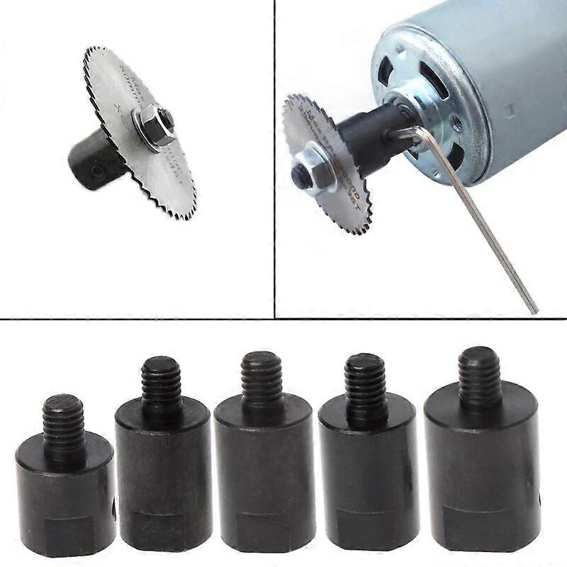 1 set 317/4/5/6/8mm Axel Motor Axel Koppling Hylsa Sågblad Koppling Chuck Adapter