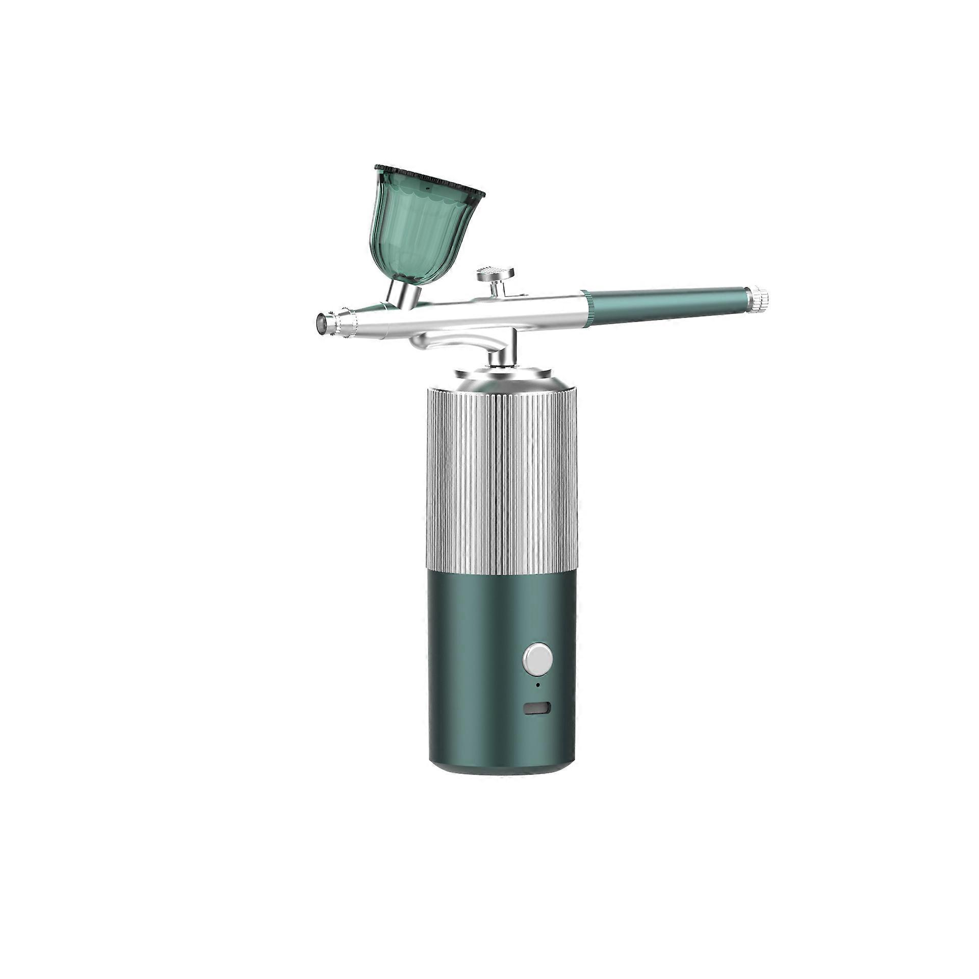 Wireless Portable Airbrush Oxygen Injector Nano Fog Mist Sprayer Gun For Nail Design Tattoo Craft Cake DIY Colorful Air-Brush
