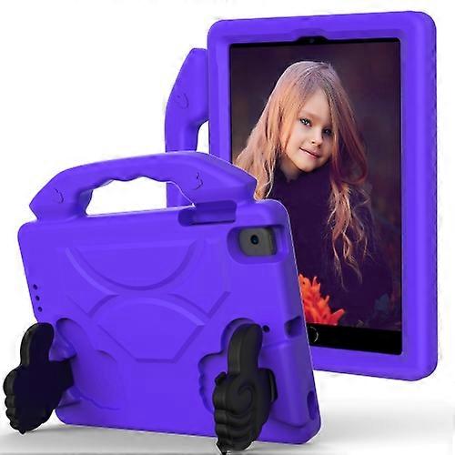 For iPad Mini 5/4/3/2/1 EVA Material Children Flat Anti Falling Cover Protective Shell With Thumb Bracket