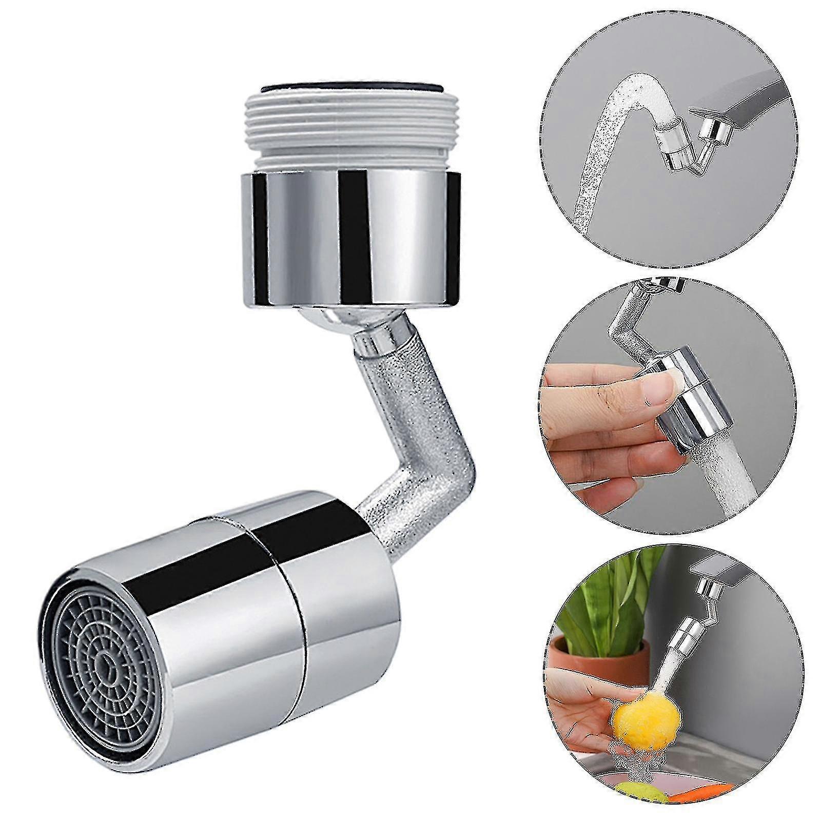 Universal Splash Filter Wasserhahn Rotierender Wasserauslass Küchenhahn UK