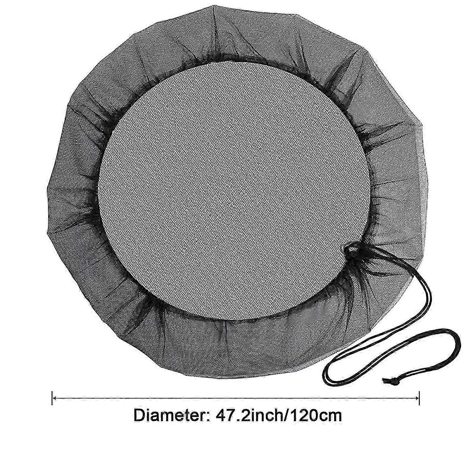 Net Cover Drawstring Design Lightweight Wide Applications Tear Resistant Easy to Install Keep Clean Nylon Rain Barrel Filter Cover Garden Supply