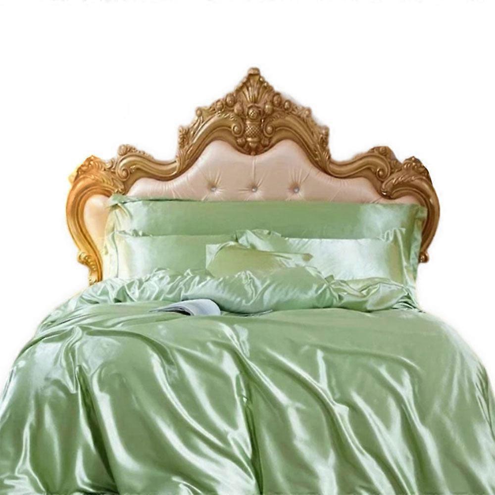 Pościel Sage Green Au Single Size High End Satin Smooth Zestaw poszewek na kołdrę Poszwy na kołdry