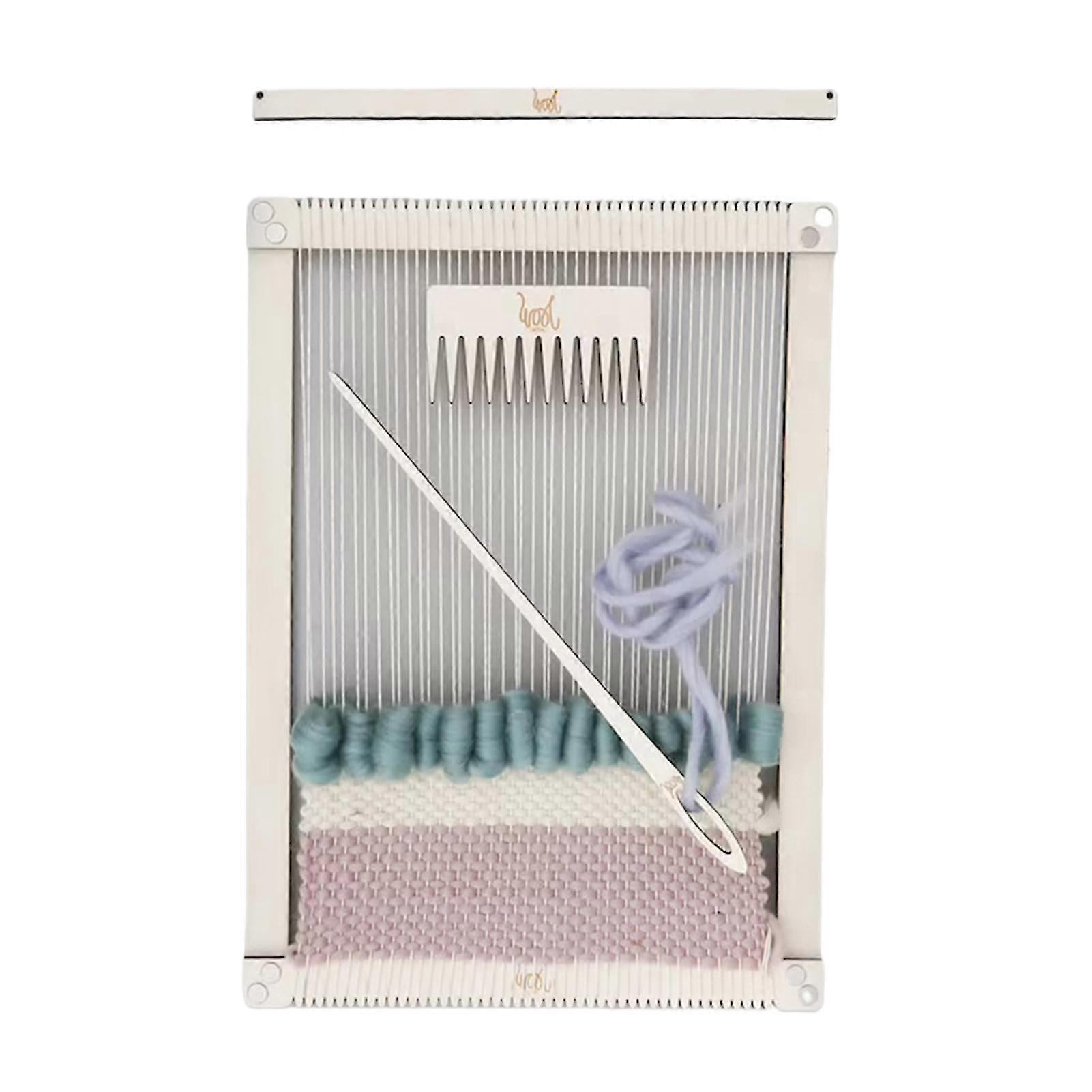 Groot weefframe Diy houten weefgetouwen Set Multi Craft Weefgetouwen voor kinderen / volwassenen / beginners