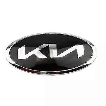 thumbnail image 2 of 2x Gloss Black KN Badge Sticker - 17x4cm, For K5, K7, K8, KX - Hood, Trunk, Emblem 2 of 5