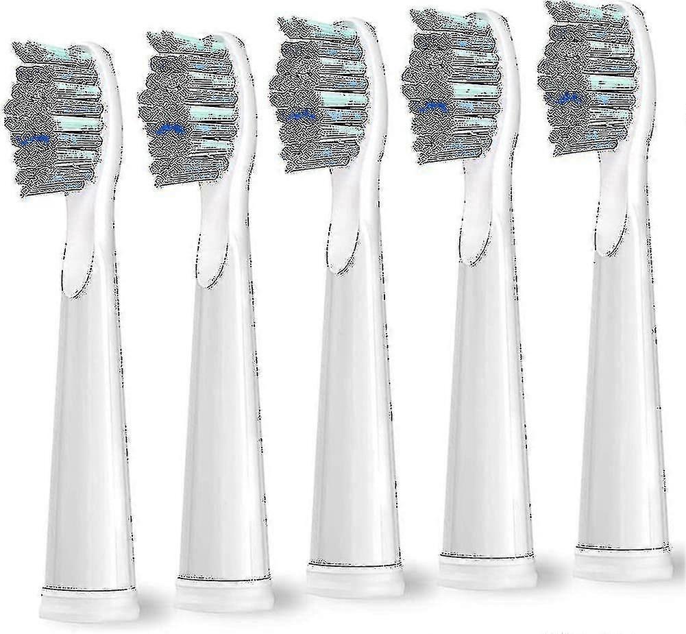 5pc Toothbrush Heads Compatible With Fairywill-