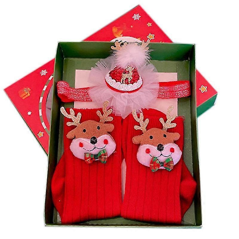 Christmas Mini Hat Deer Hairband