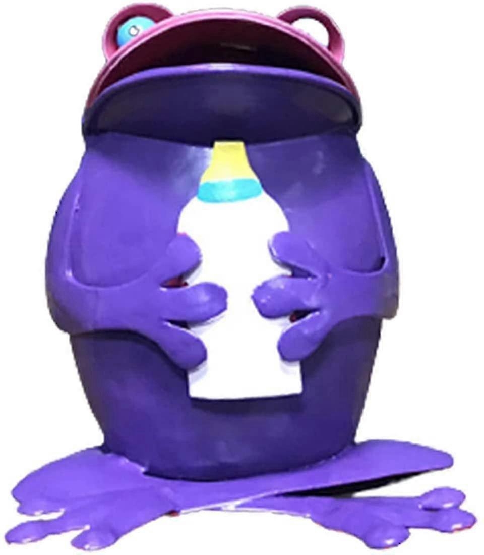 Iron Cross Legged Frog Ormament, Colorful Frog Statue Interesting Toad Statue Garden Decorate