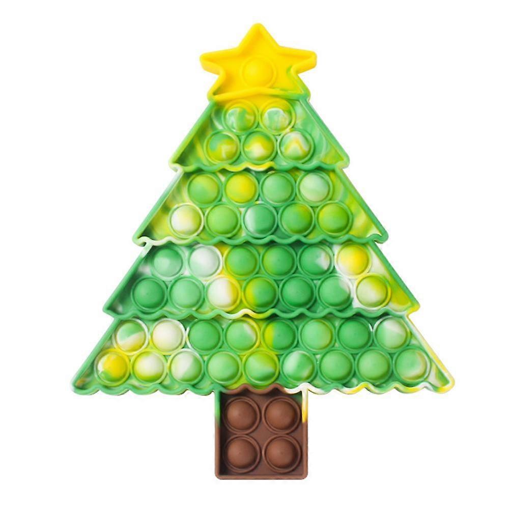 Christmas Series Silicone Toys Decompression Childrens Educational Toy Push Bubbles Fingers Toys I am a master for Birthday Christmas Party