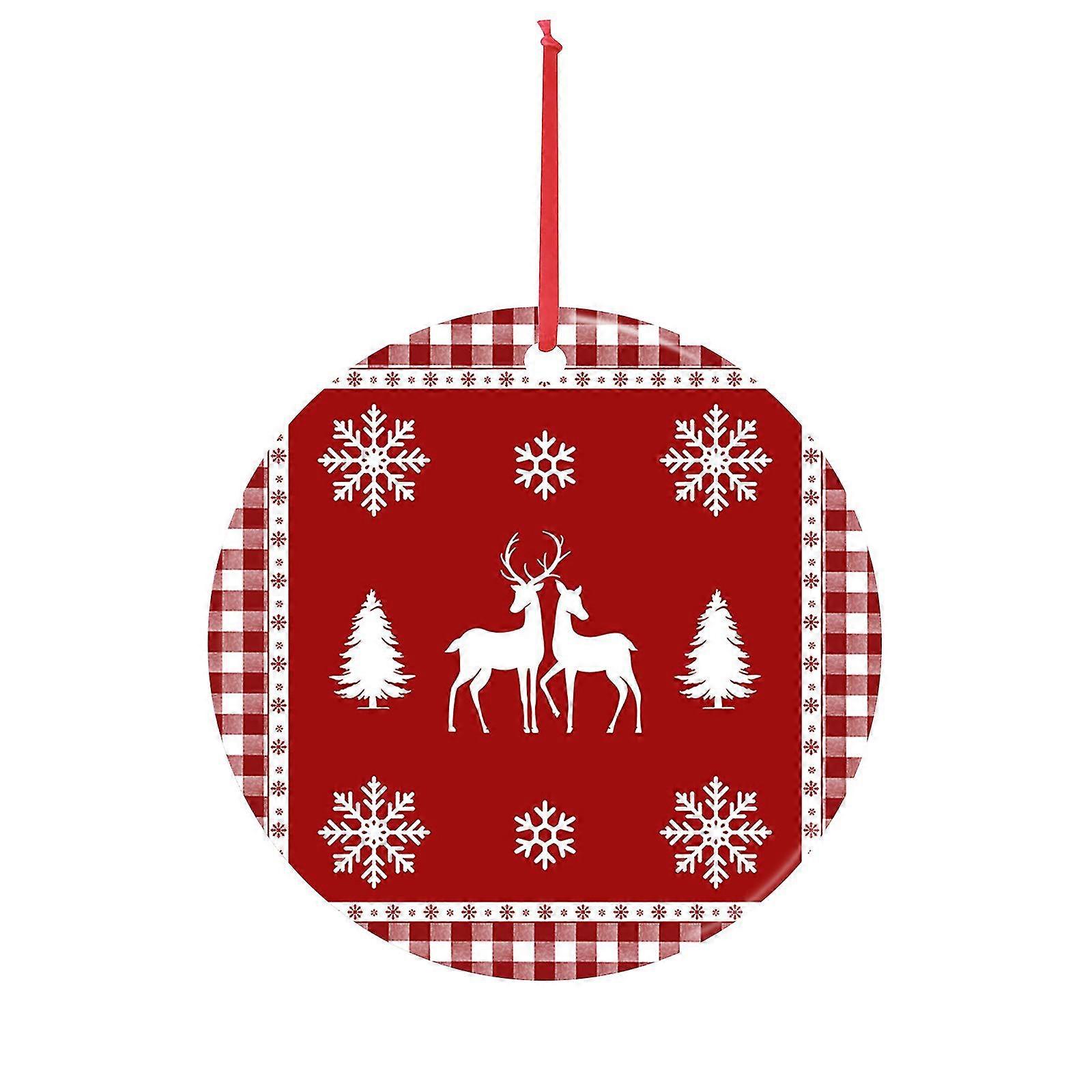 تخصيص الزينة على شكل الحلي المعلقة لتزيين عيد الميلاد