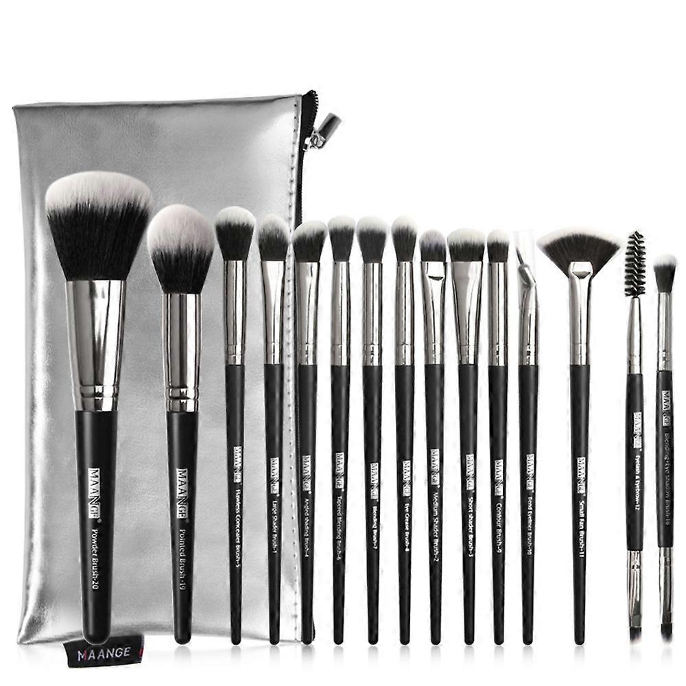 Make up Brushes Set, 15 Piece Makeup Brushes with Storage Bag