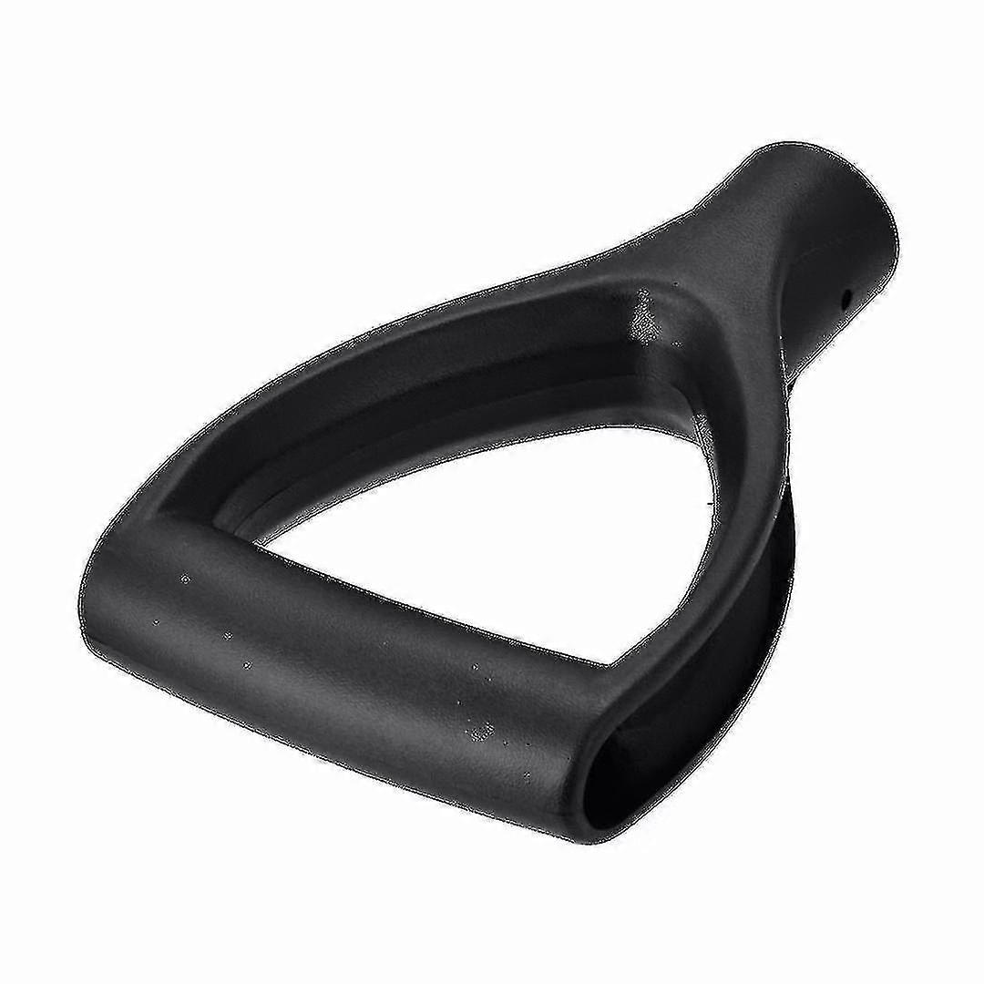 1 Set Red Plastic Handle Shovel Replacement D Handle Shovel Handle For Shovel Fork Shovel Black 18.5
