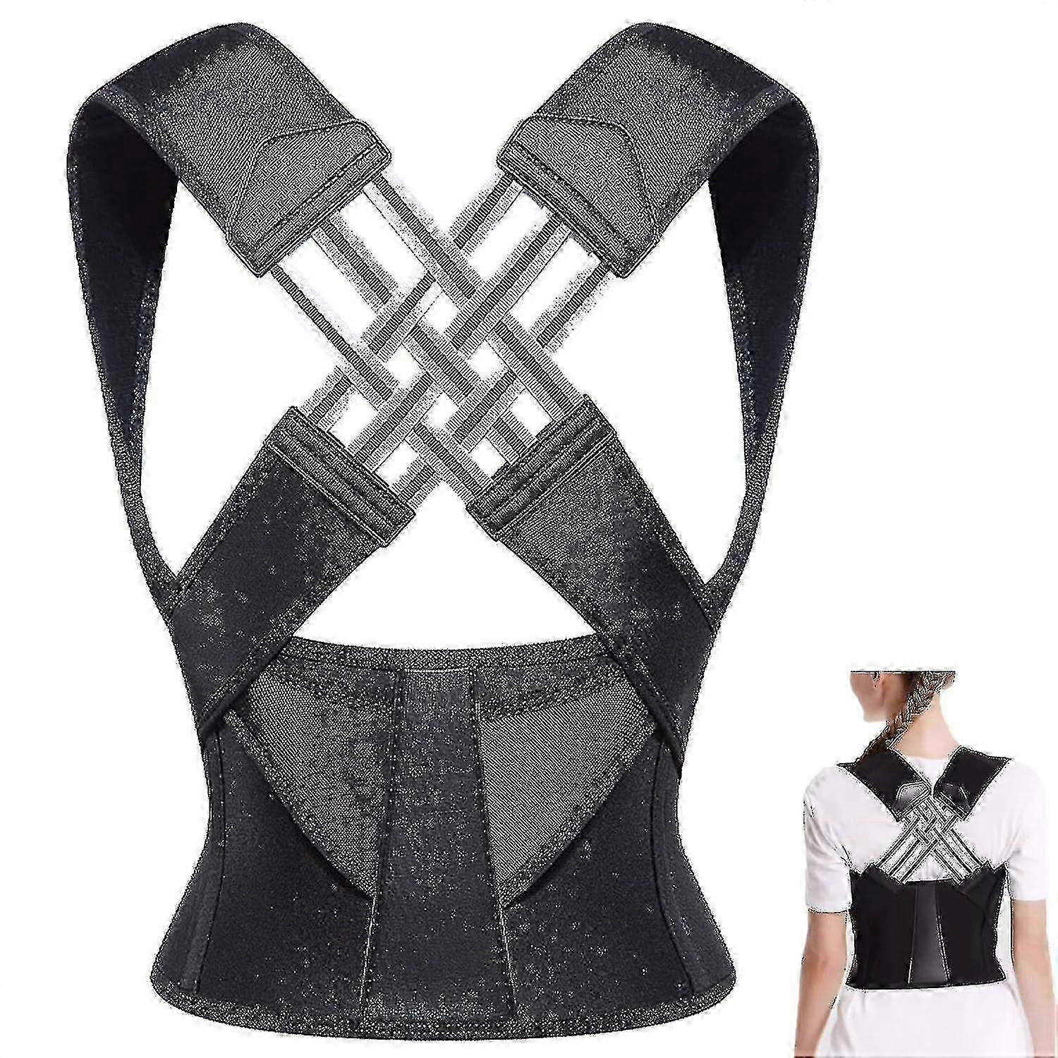 Back Brace And Posture Corrector For Women And Men, Adjustable Lightweight Posture Corrector Back Su