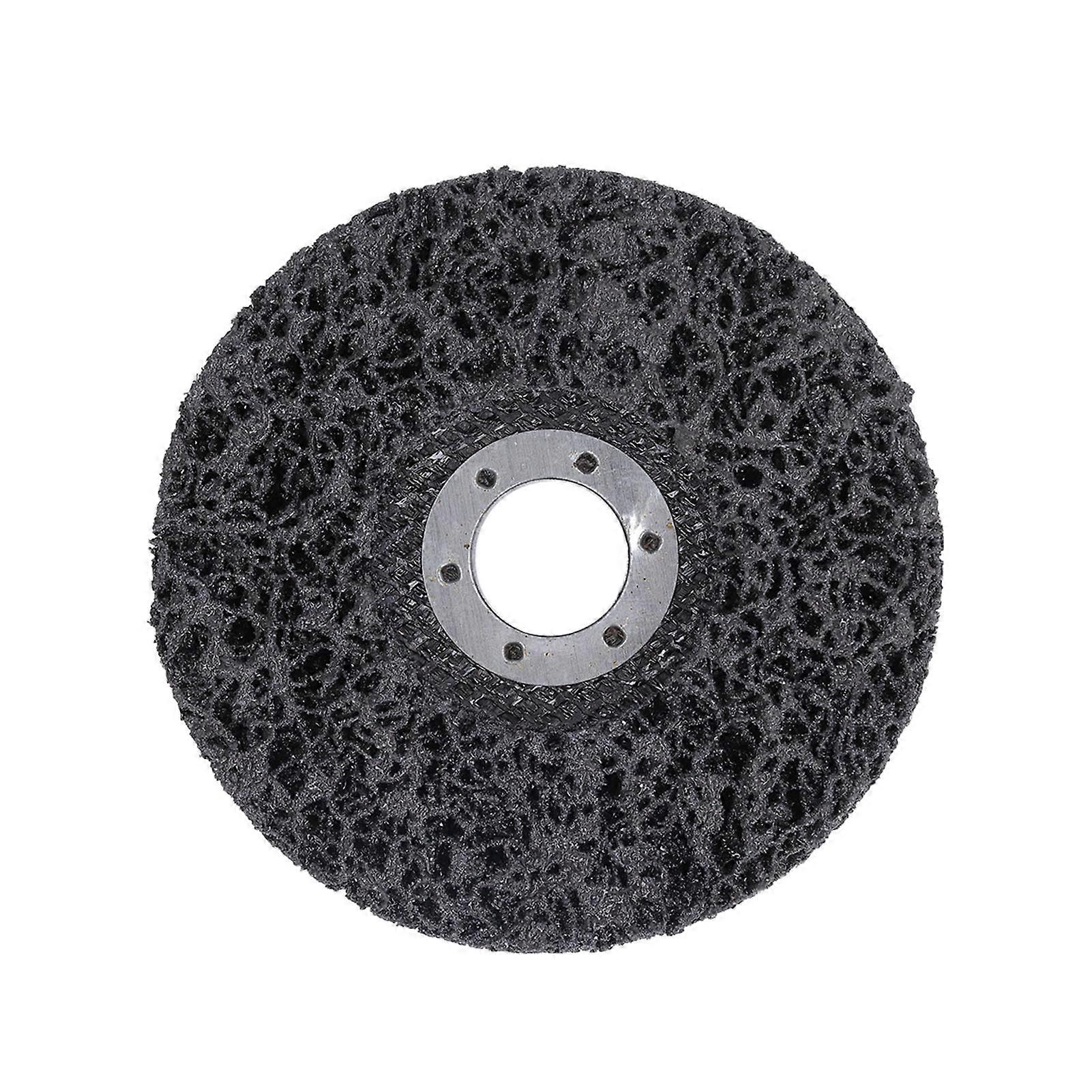 Stripping Wheel 4.5in sort Vandtæt rustbestandig skive til fjernelse af maling med lav støj til rustfrit stål