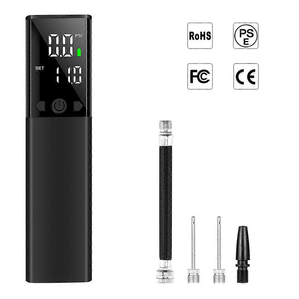 1 Electric Ball Pump Smart Air Pump Portable Fast Inflation with Accurate Pressure Gauge and Digital LCD Display for Football, Basketball, Volleyball