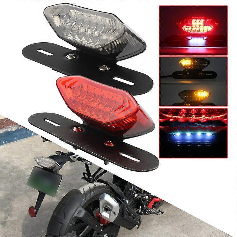 Harley modified LED brake turn signal taillight touring car Prince car retro taillight Motorcycle LED Taillight