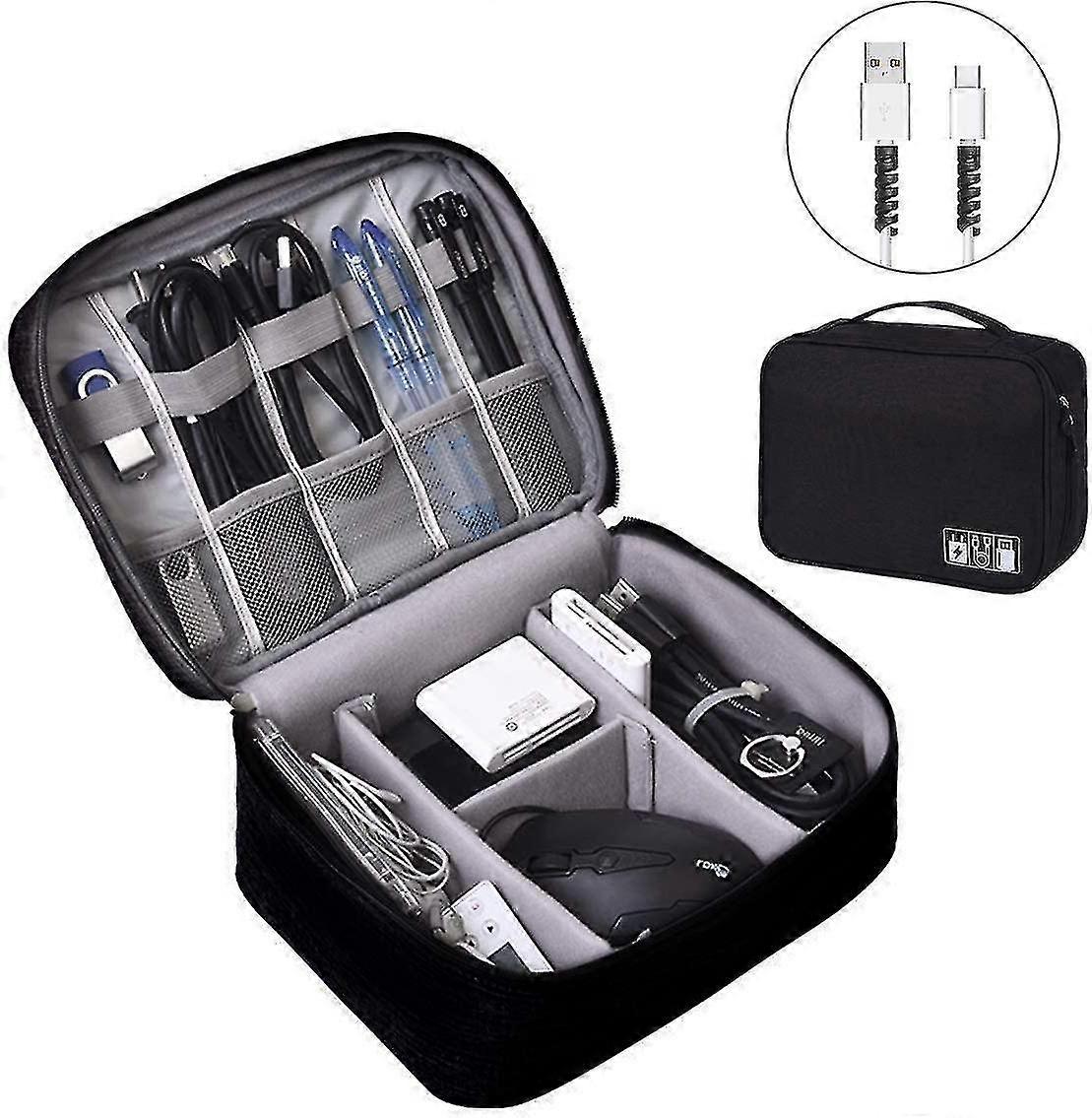 Electronics Accessories Organizer Bag, el Cable Organiser Bag