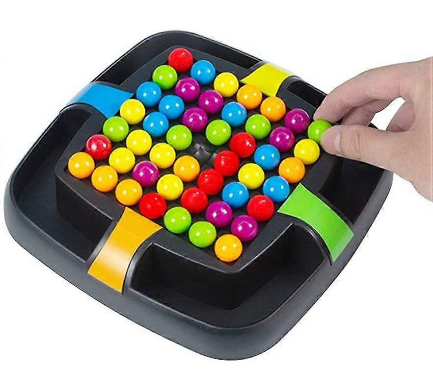 Rainbow Ball Elimination Game Rainbow Puzzle Magic Chess Toy Set for Kids Fun Family Table Board Game