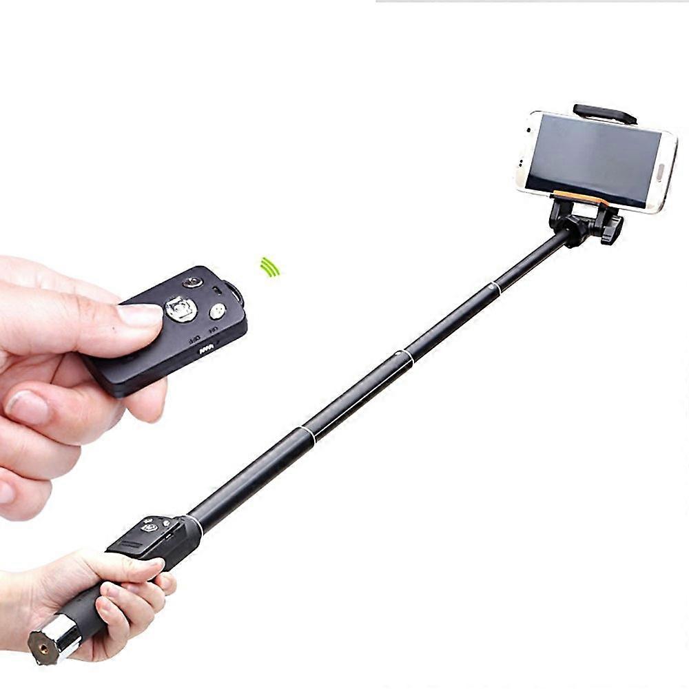 Rotating Selfie Stick with Bluetooth for Smartphone