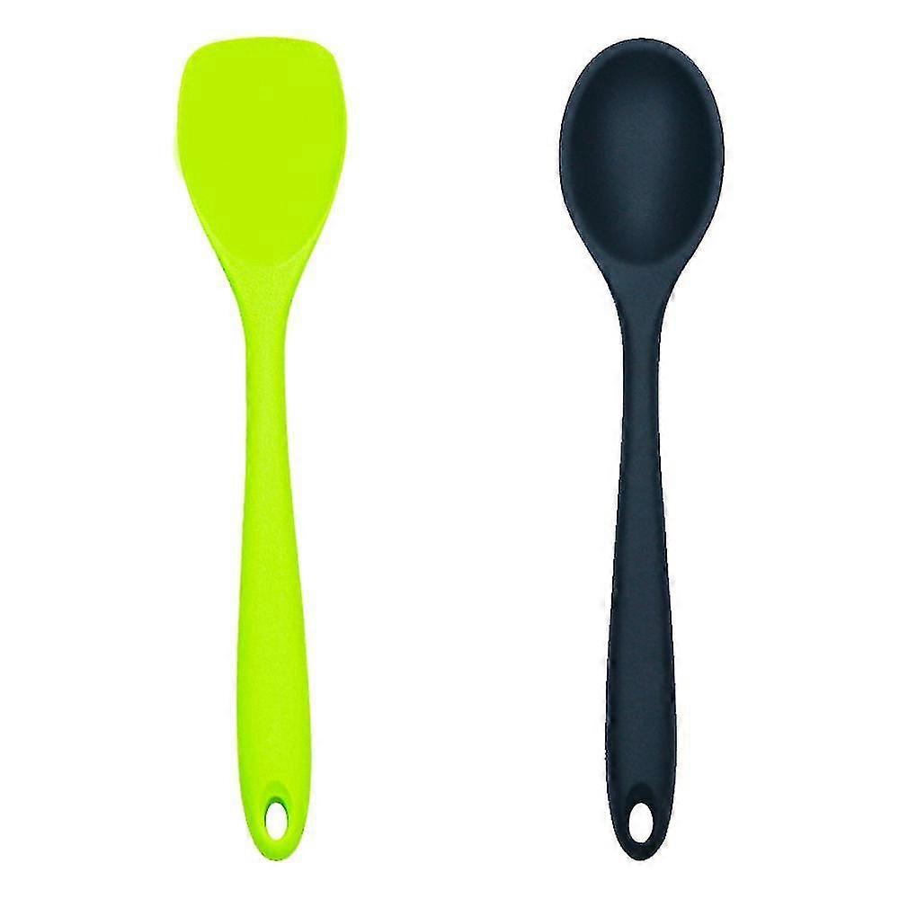 2 Piece Mini Kitchen Utensil Set- Silicone Kitchen Tools With Spatulas
