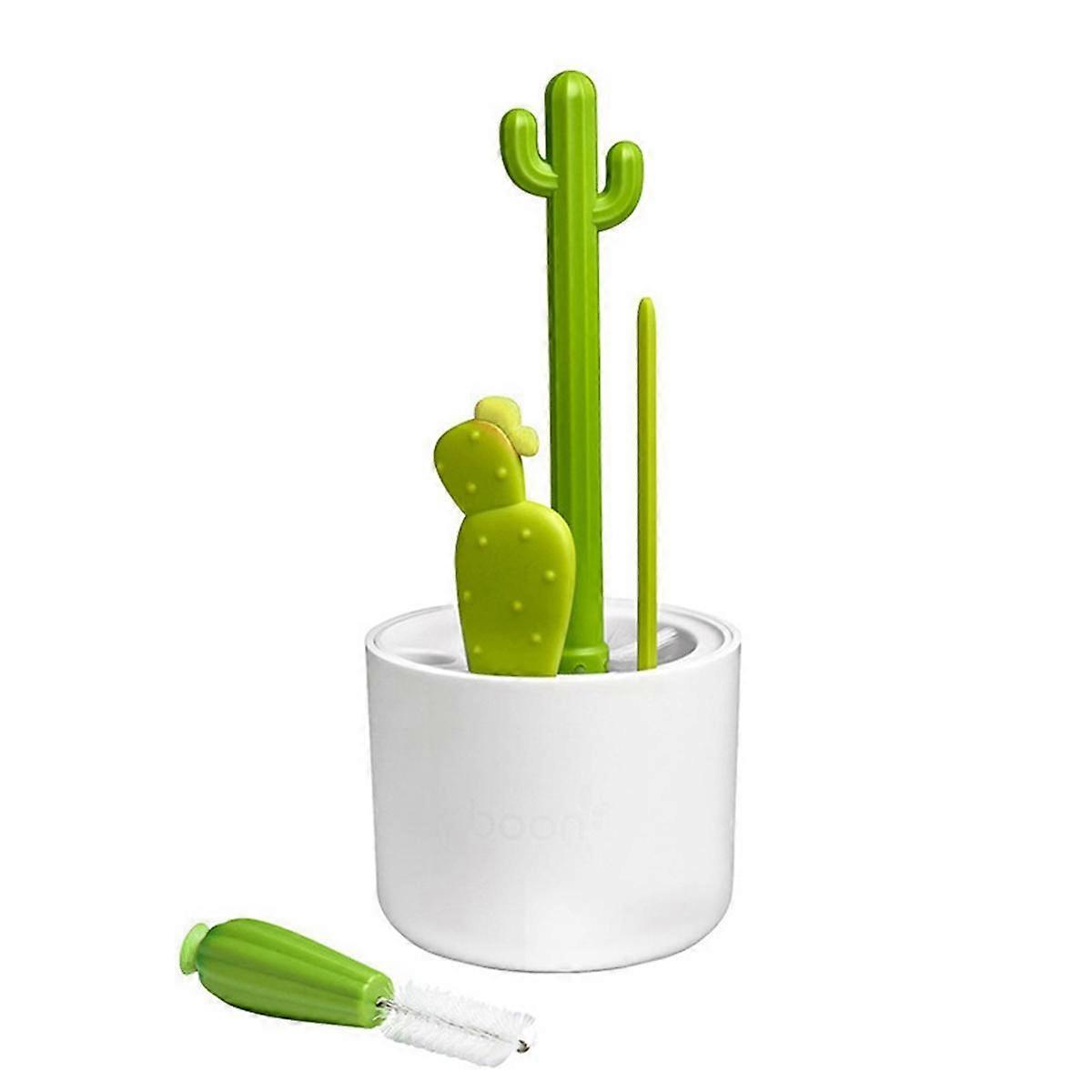 Brosse à bouteille Cactus, brosse à paille, ensemble de brosses de nettoyage multifonctions, nettoyage à angle complet