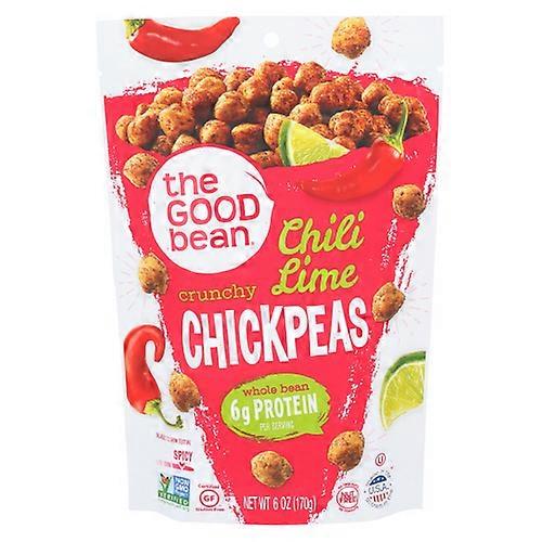 The Good Bean Chickpeas Chili Lime ,6 Oz(Case Of 6)