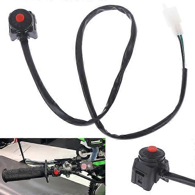 Motorcycle Switch Double Flash Turn Signal Starter ignite Switch Button HazardLight Switch Warning Emergency Lamp Signal Flasher