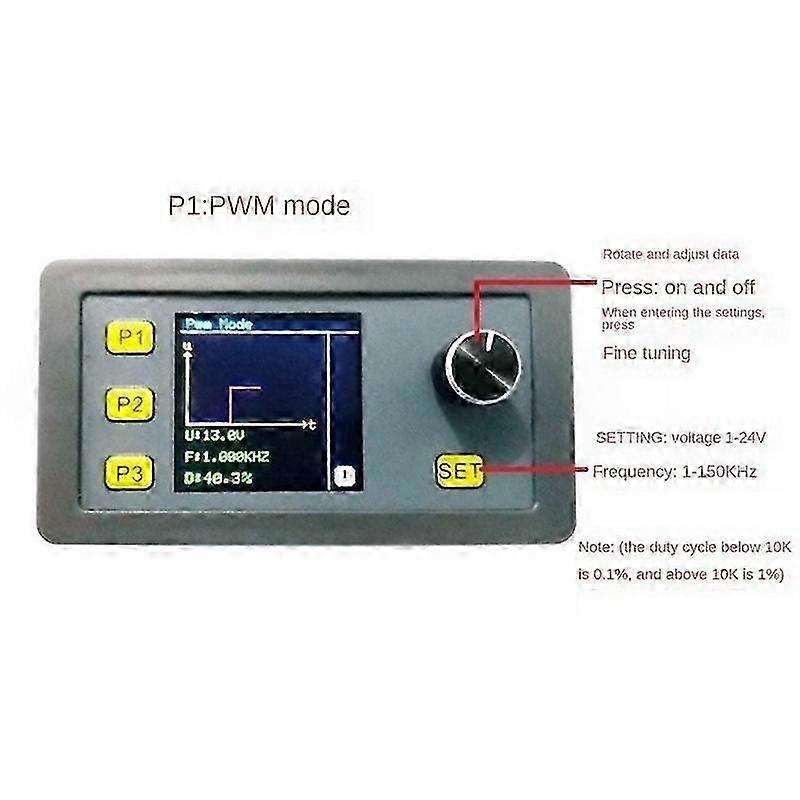 Pwm Darbe Ayarlanabilir Modül Sinüs Dalgası 4-20MA, 2-10V Taşınabilir Çok Fonksiyonlu Sinyal Jeneratörü Rs485 Modbus, a