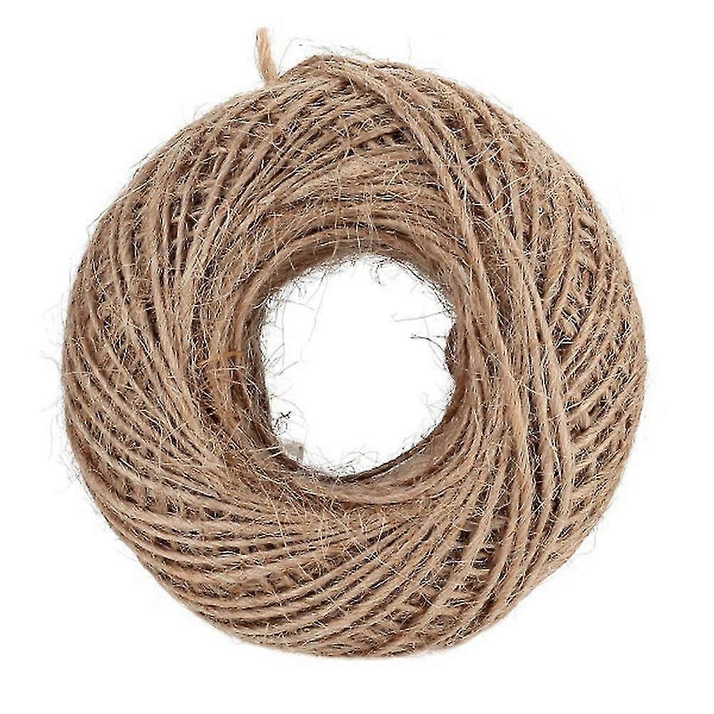 Jute Twine Gift Tags - 100m Length - DIY Crafts - Burlap String