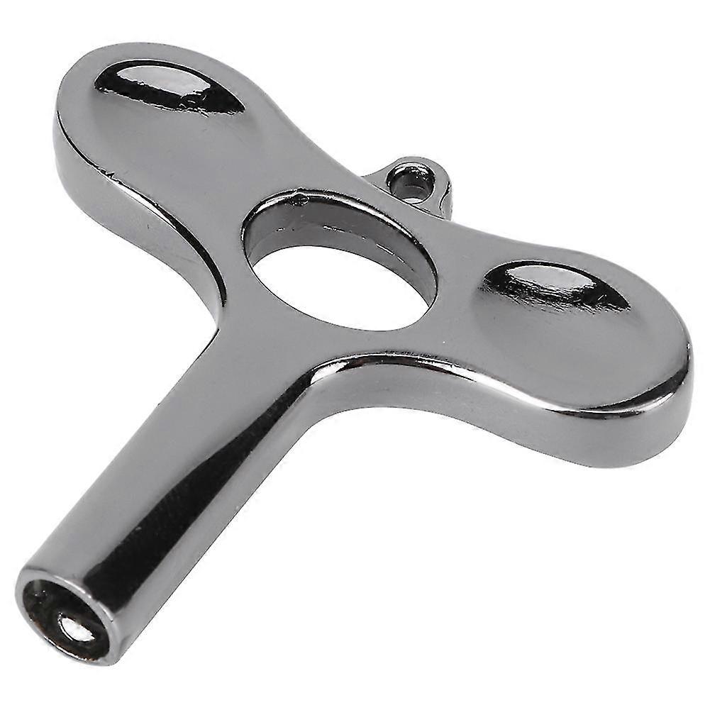 T-Shaped Drum Adjustment Key - Square Socket Tuning Wrench for Musical Instruments Accessories (Bright Black)
