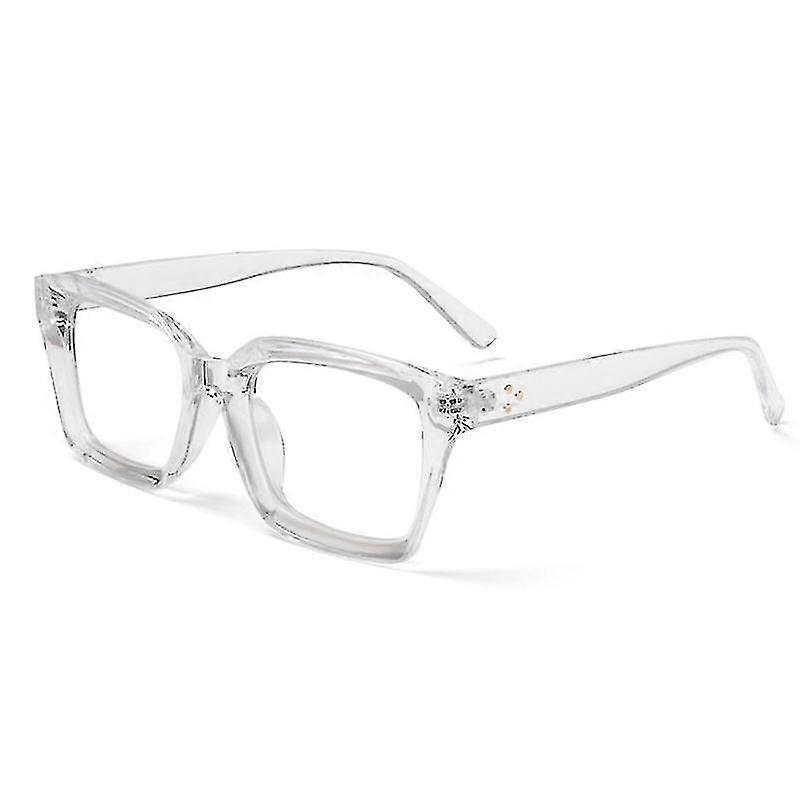 Oversized Square Reading Glasses Men Women Portable Large Frame High-definition