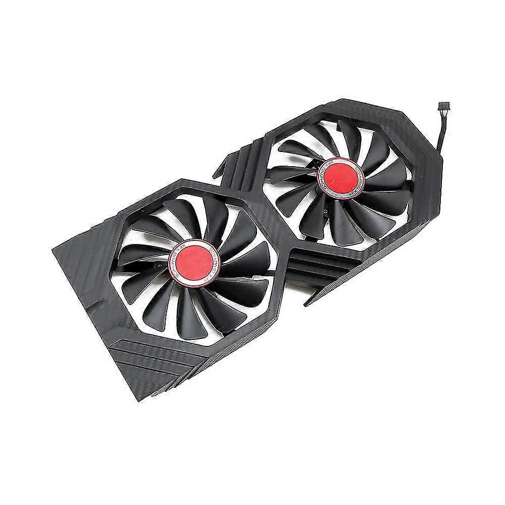 Fdc10u12s9-c rx580 rx590 gpu fan for xfx radeon rx 590 580 graphics card cooling radiator