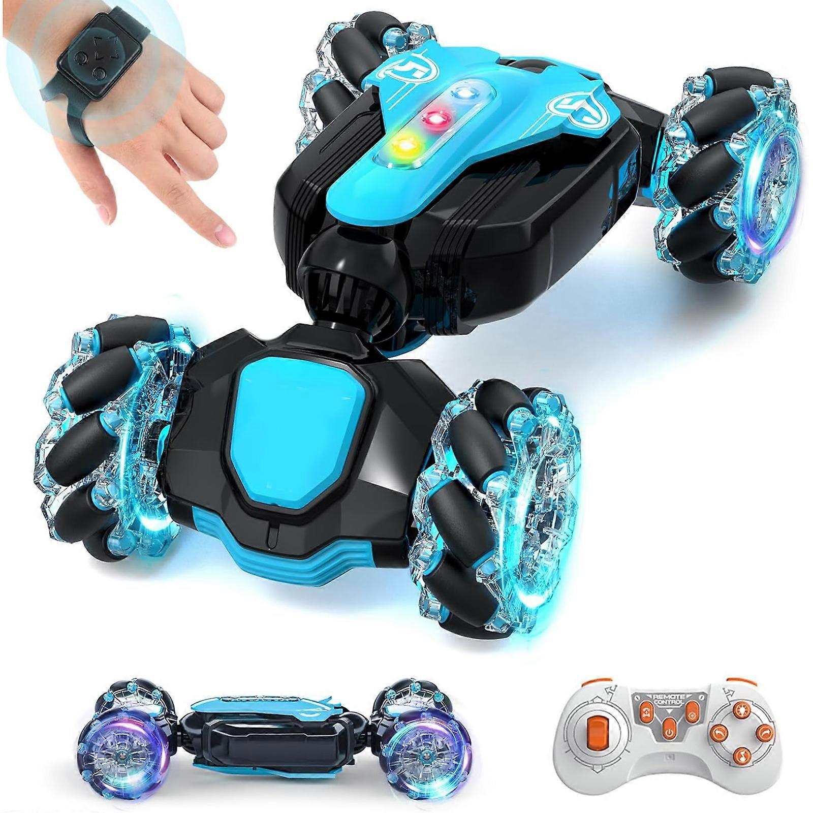 Uzaktan Kumandalı Araba, Hareket Sensörü RC Dublör Arabalar Oyuncaklar 360 Döndür Dönüştürmek Drift RC Arabalar Erkekler için Hediyeler 6-12