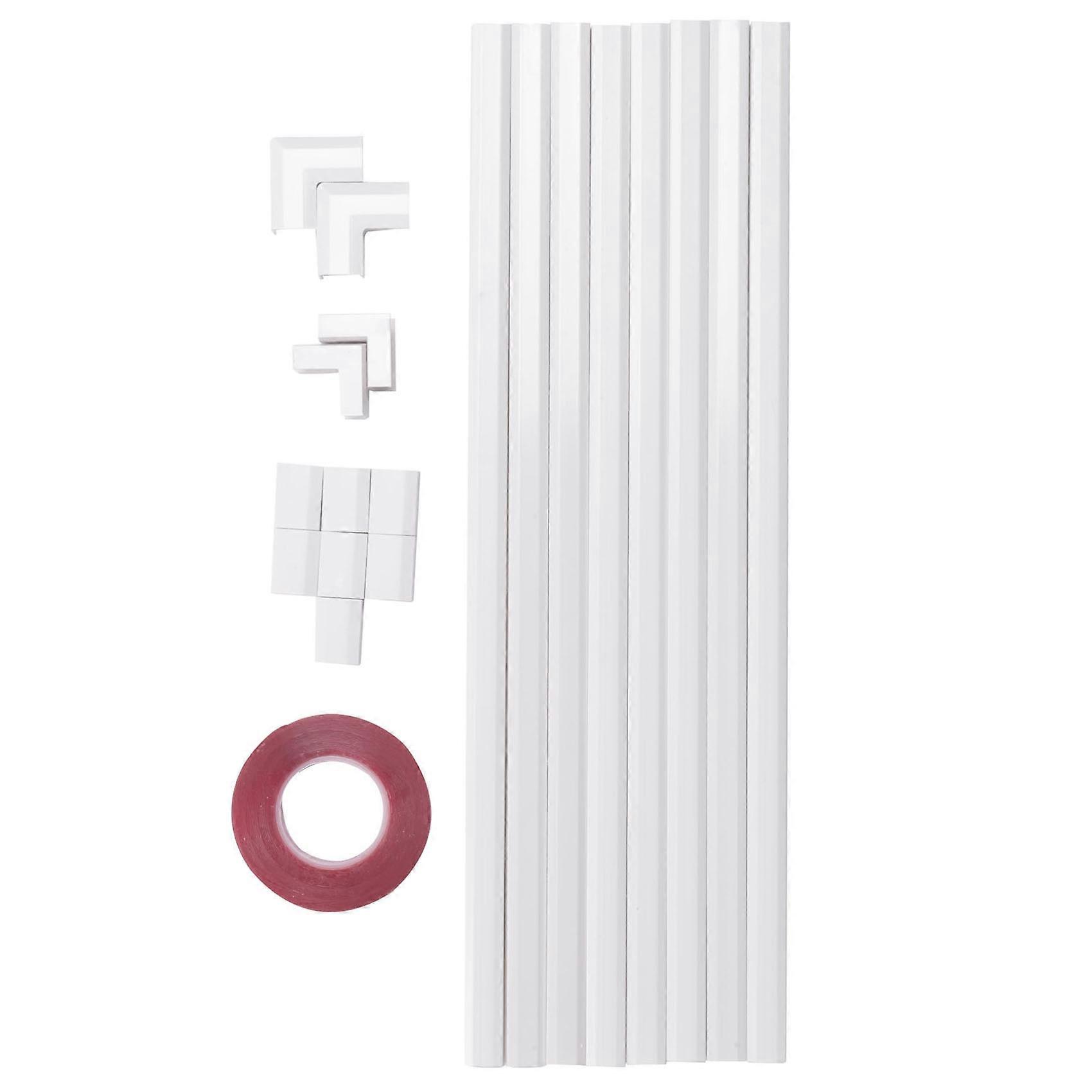 One-Cord Channel Cable Concealer - -03 Cord Cover Wall System - 125 Inch Cable Hider Raceway Kit