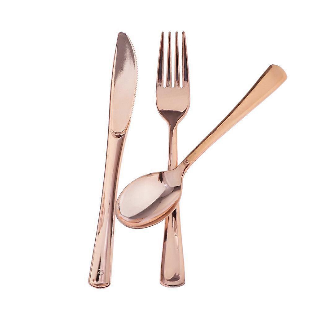 4x 18xDisposable Cutlery Set Fork Spoon Party Tableware Decor