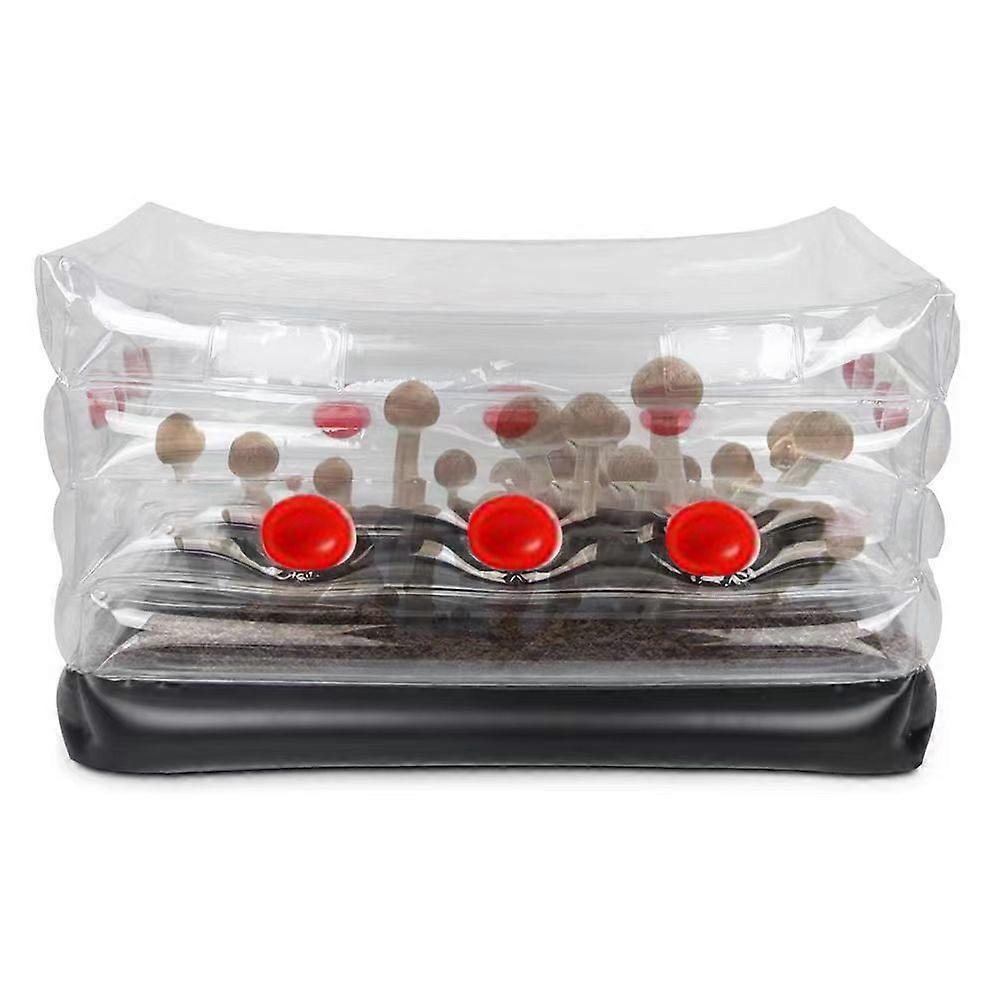 Rectangle Inflatable Plant Growing Kits Filters Mushroom Monotub Kit Fresh Air Exchange Bag Mushroom Bag