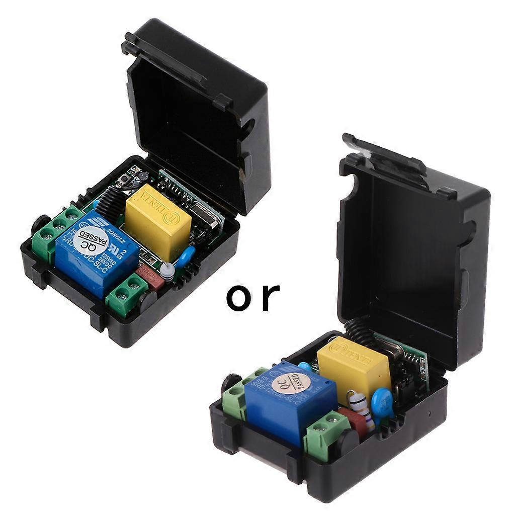 Wireless Remote Control 433MHZ 12V 1 Channel Relay Remote Switch Module Kit